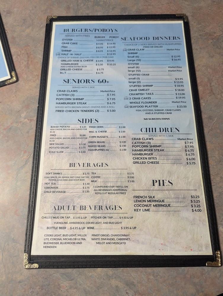 Lighthouse Restaurant Menu image 3