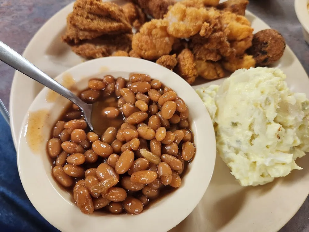 Popcorn Shrimp Friday Lunch Special